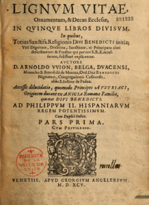 11.04.2025 Who will read now the Prophecy of the Popes published page 307-311 of the Lignum Vitae, Venice, 1595 ?